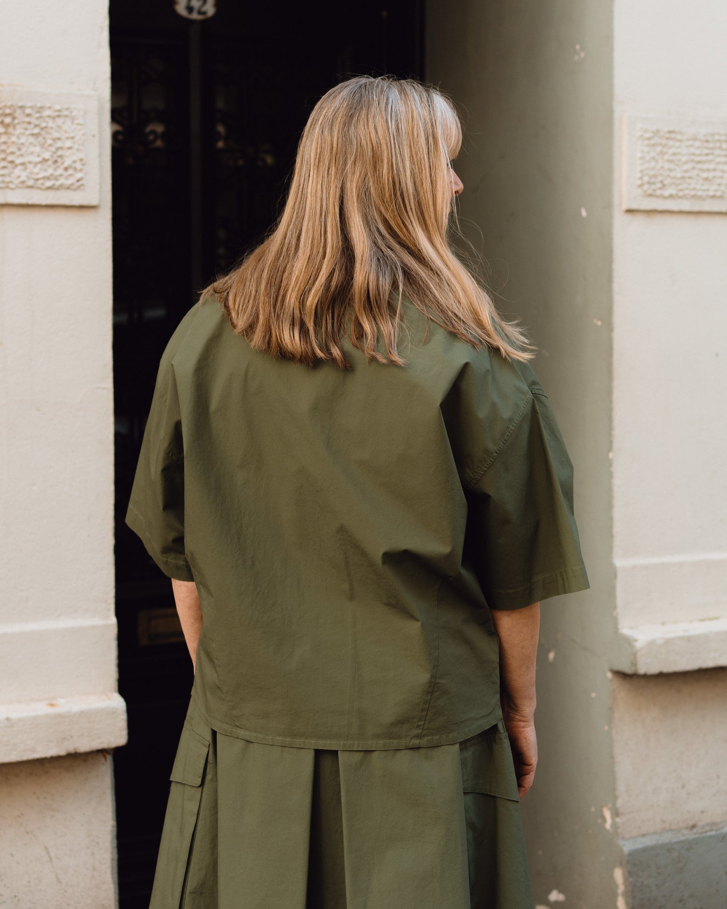 Shirt / Camicia Priscilla Vion Oliva