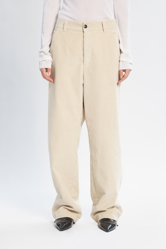 pants Ida ivory corduroy