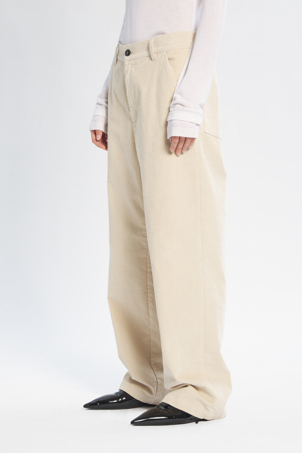 pants Ida ivory corduroy