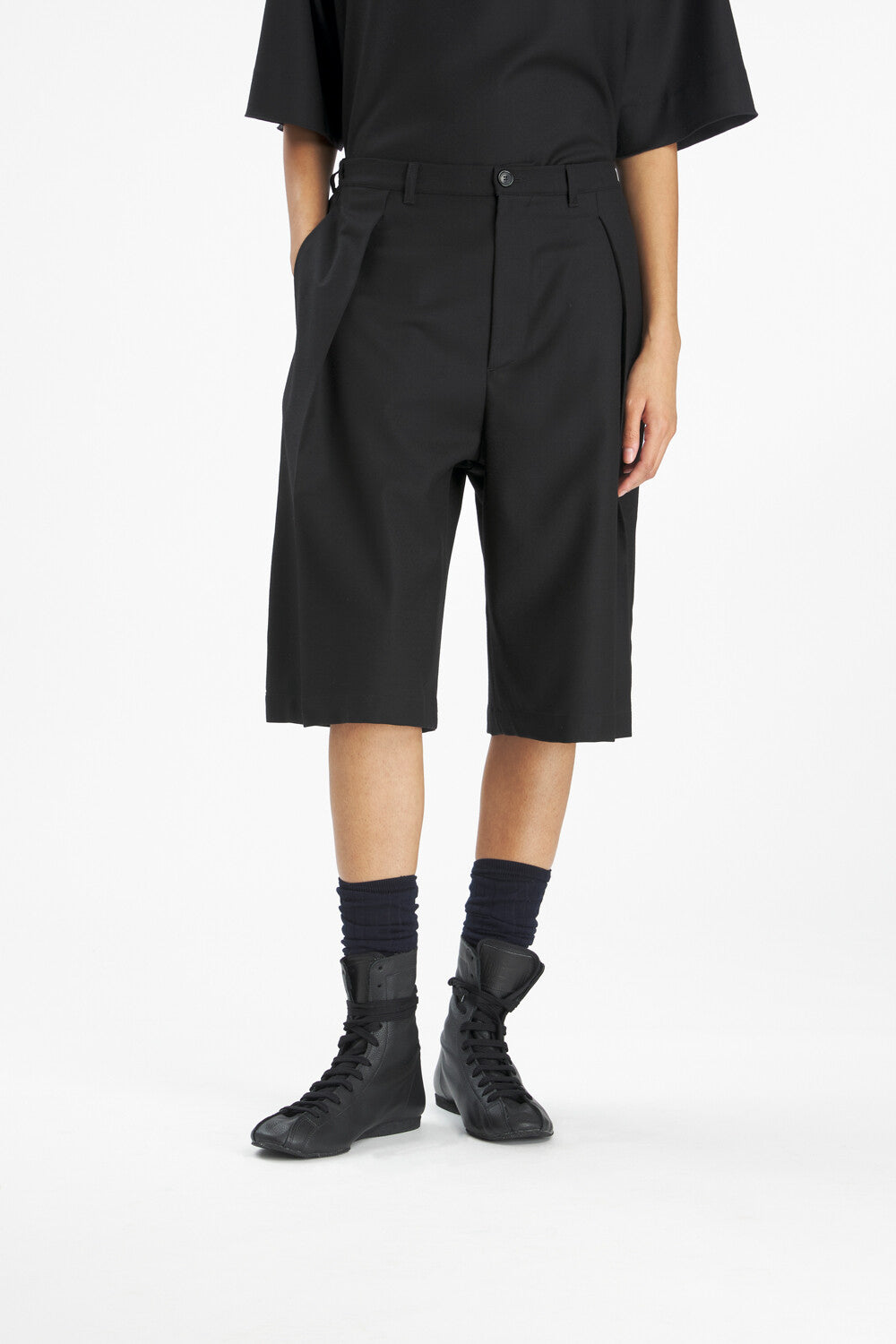 bermuda Shorts Amado Flan Nero