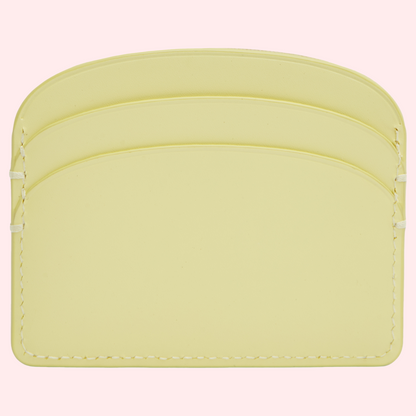 porte-cartes Demi-lune lemon