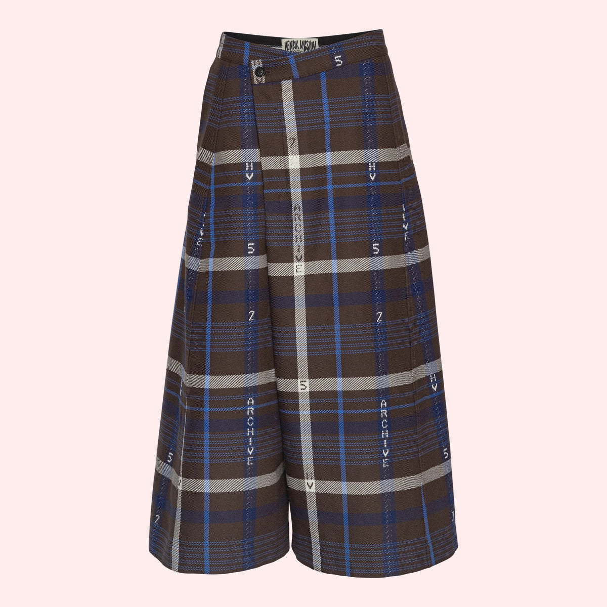 Pound Pants Brown Navy Archive