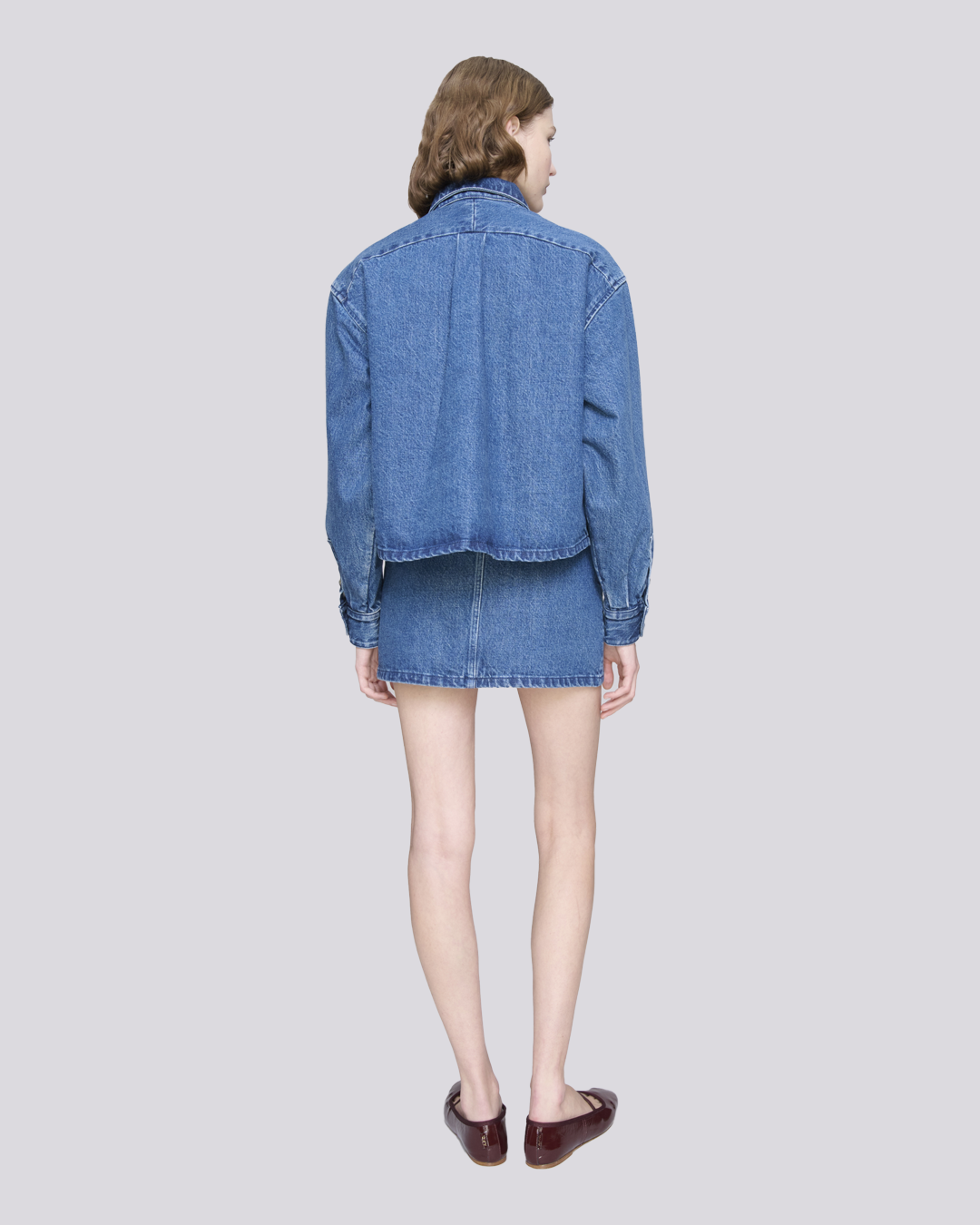 overshirt Samantha Brodée washed indigo