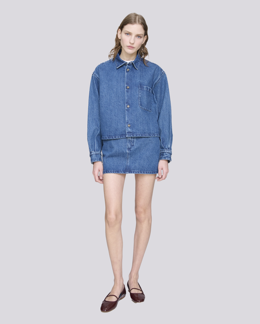 overshirt Samantha Brodée washed indigo