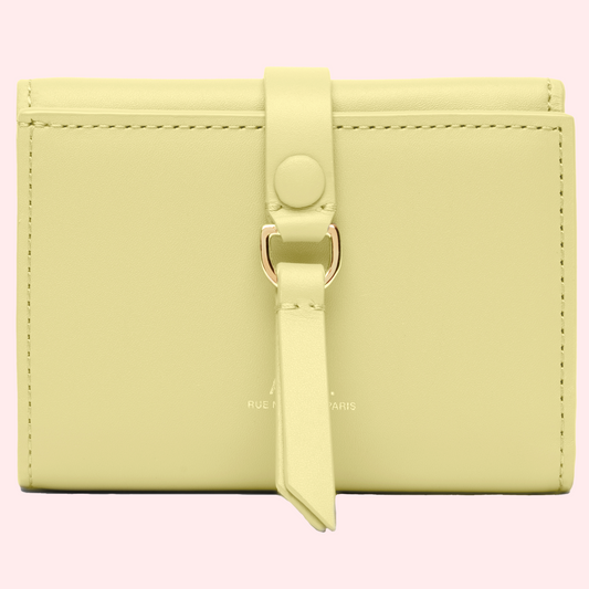 trifold wallet Noa citron