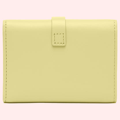 trifold wallet Noa citron