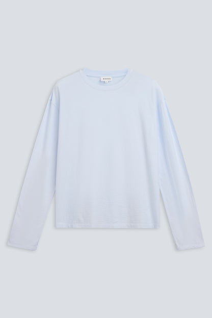 crew-neck longsleeve The Emily Ice Blue