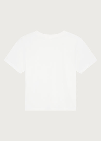 crew-neck t-shirt The Jill cripsy white