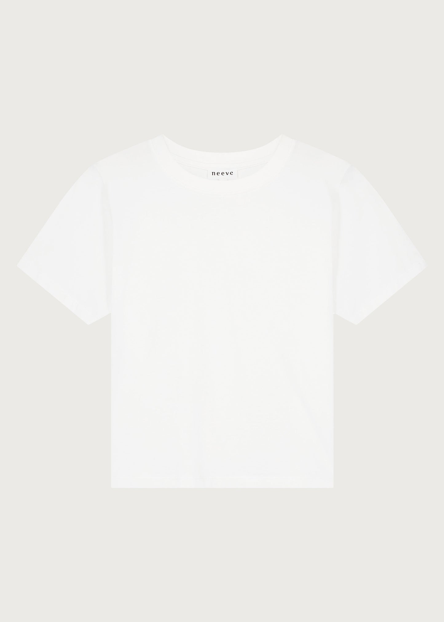 crew-neck t-shirt The Jill cripsy white