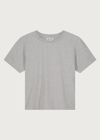 crew-neck t-shirt The Jill grey melange