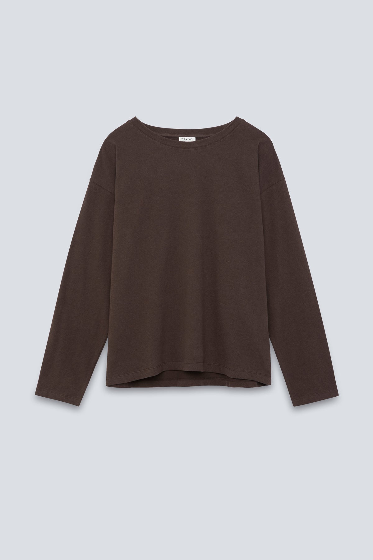 crew-neck longsleeve The Rose Chocolate Melange