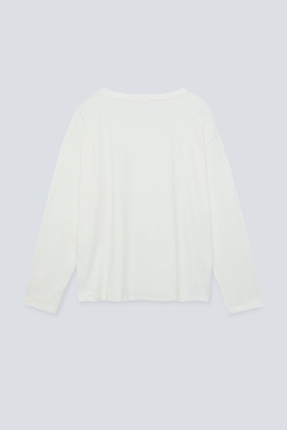 crew-neck longsleeve The Rose Off-White