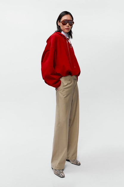 BALLOON HOODIE Red