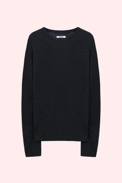 MERINO WOOL LONG-SLEEVE T-SHIRT Anthracite