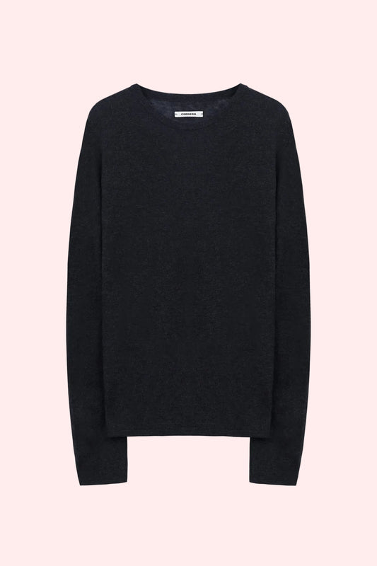 MERINO WOOL LONG-SLEEVE T-SHIRT Anthracite