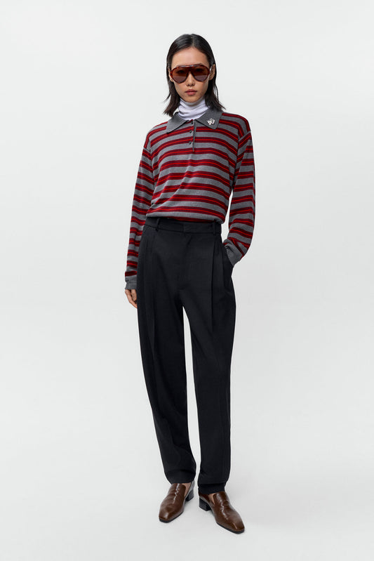 ORGANIC COTTON STRIPED POLO Multicolor