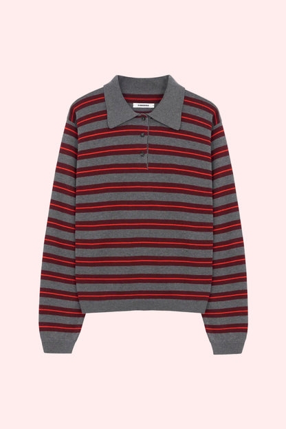 ORGANIC COTTON STRIPED POLO Multicolor