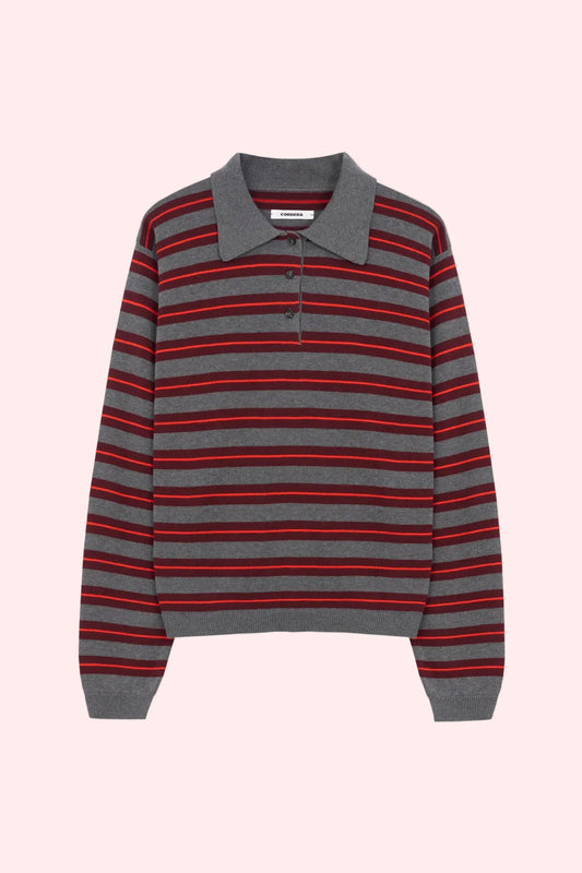 ORGANIC COTTON STRIPED POLO Multicolor
