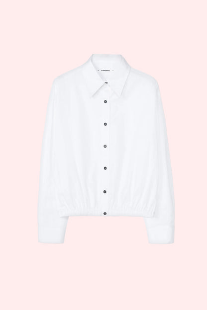 BOMBER SHIRT White