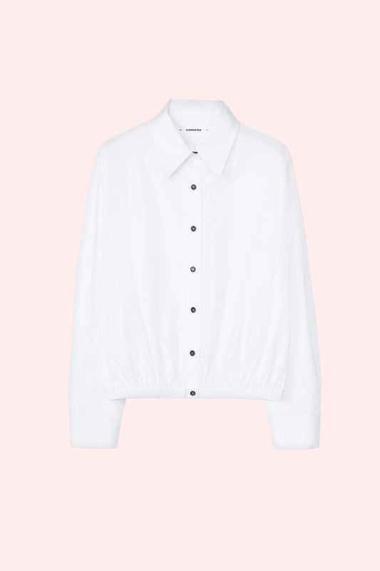 BOMBER SHIRT White