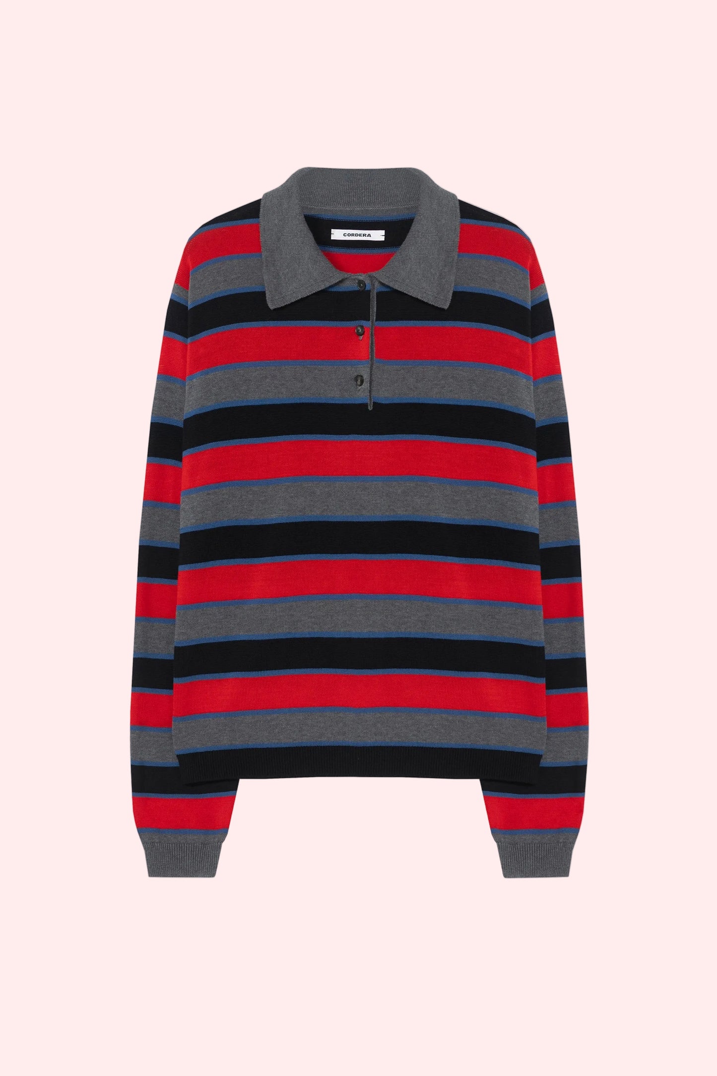 ORGANIC COTTON LONG-SLEEVE POLO