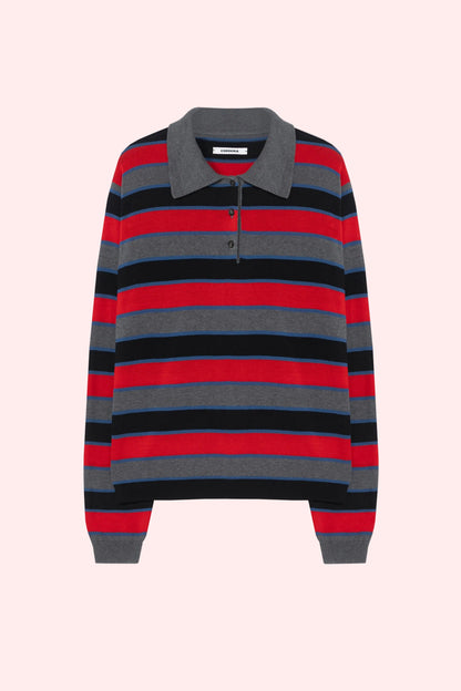 ORGANIC COTTON LONG-SLEEVE POLO