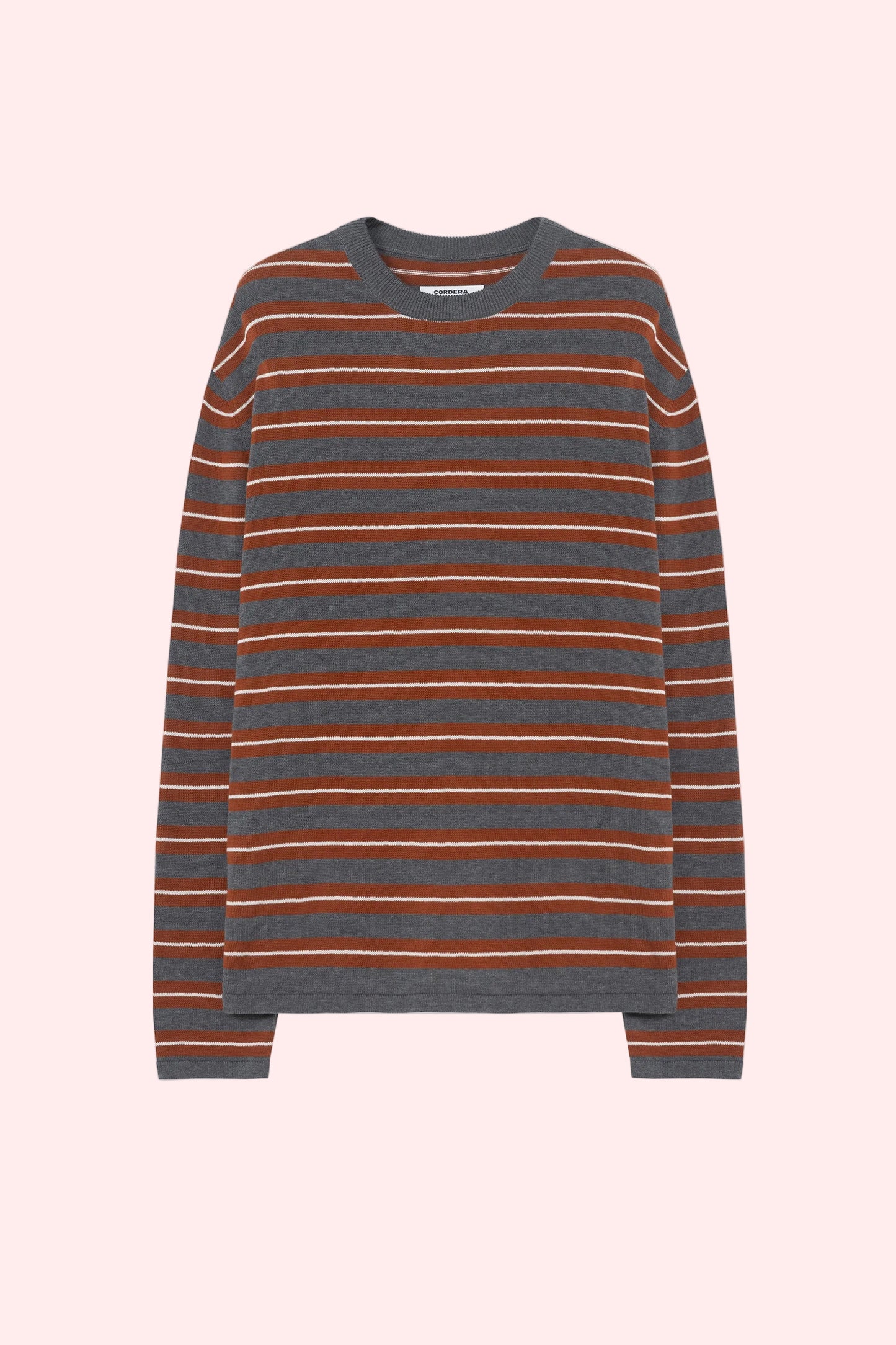 ORGANIC COTTON STRIPED LONG-SLEEVE TEE
