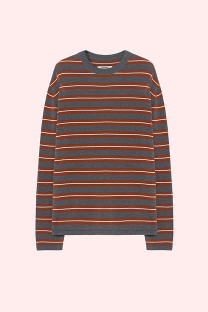 ORGANIC COTTON STRIPED LONG-SLEEVE TEE