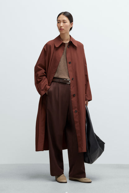 BATWING TRENCH Sienna