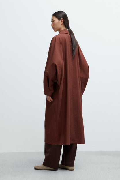 BATWING TRENCH Sienna