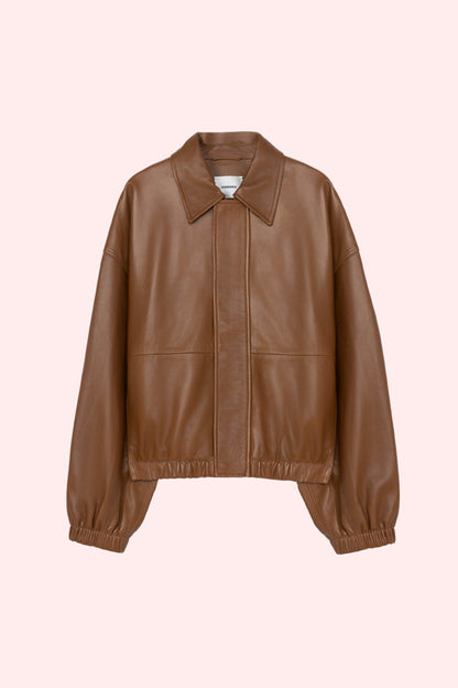 NAPPA BOMBER JACKET Tan