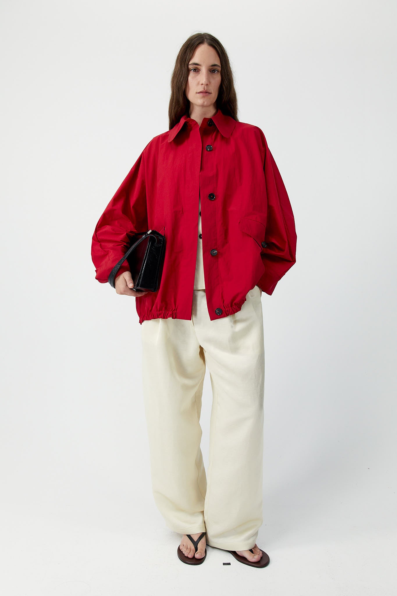 BATWING JACKET Red