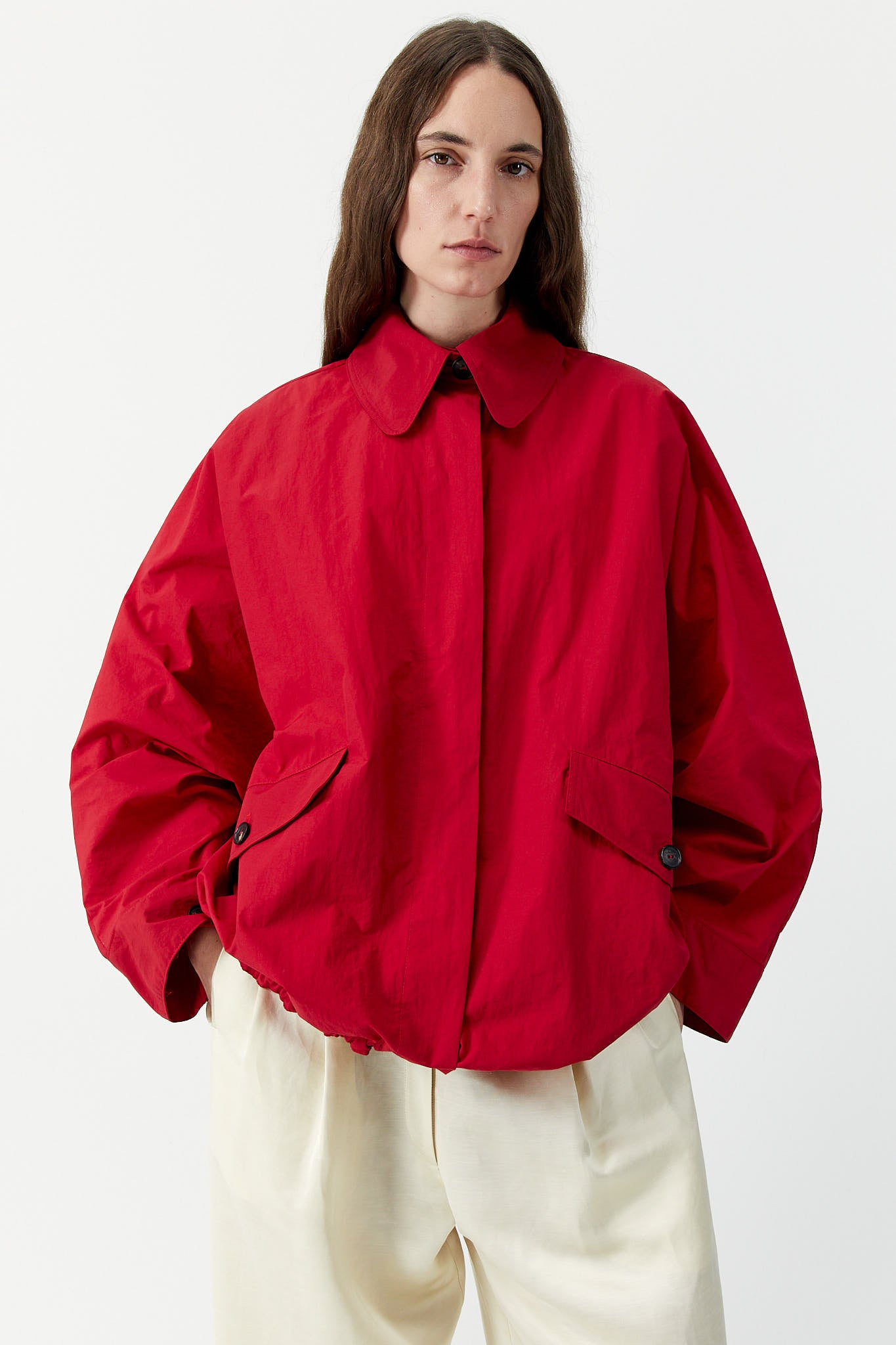 BATWING JACKET Red