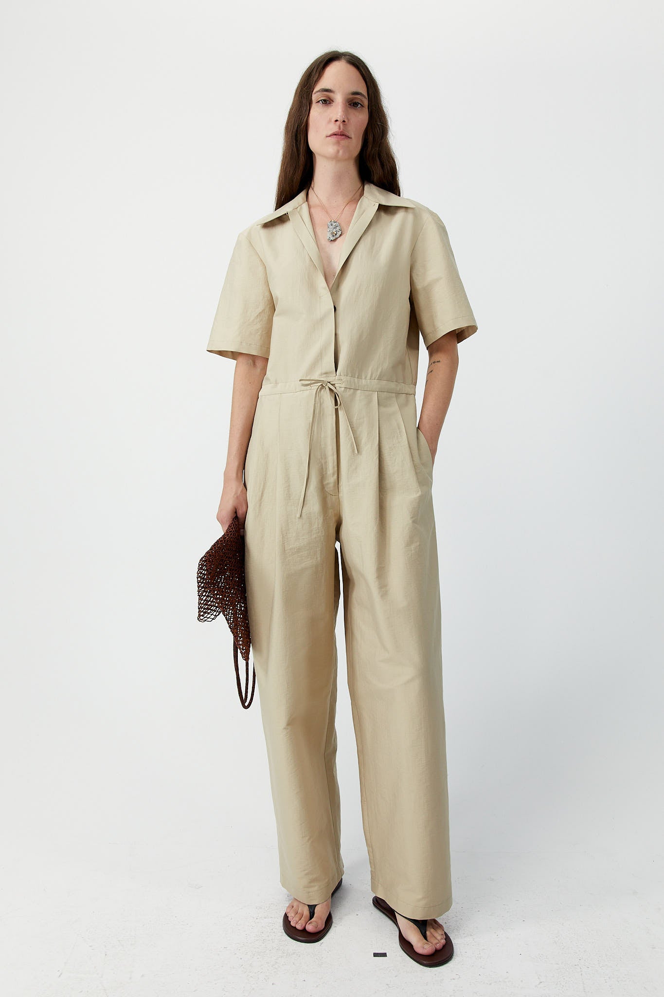 JUMPSUIT Beige