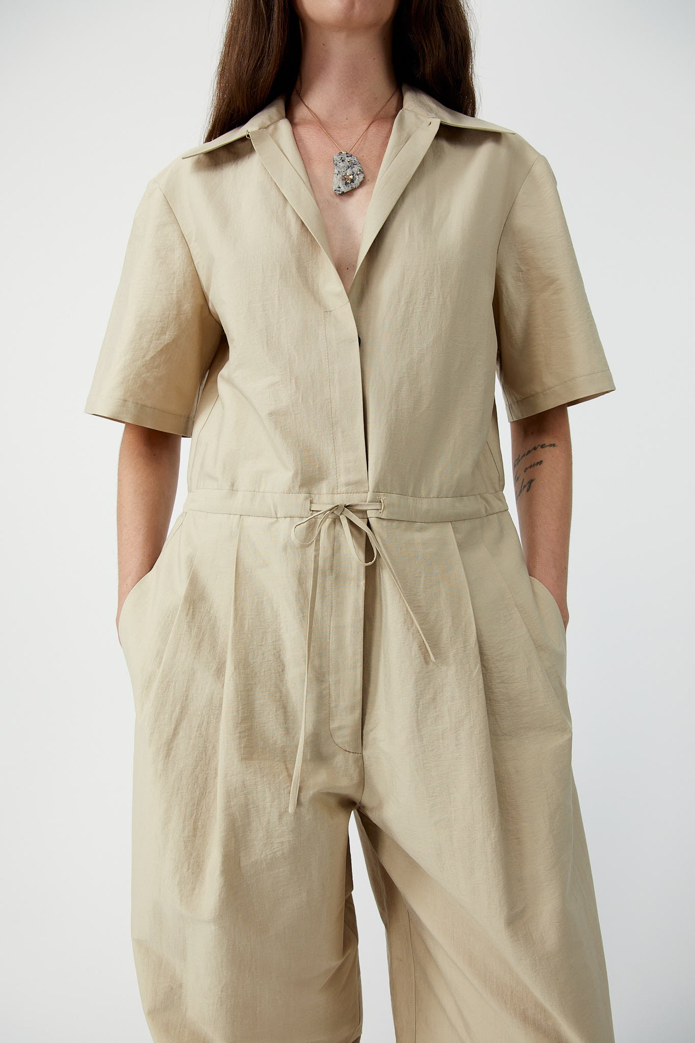 JUMPSUIT Beige