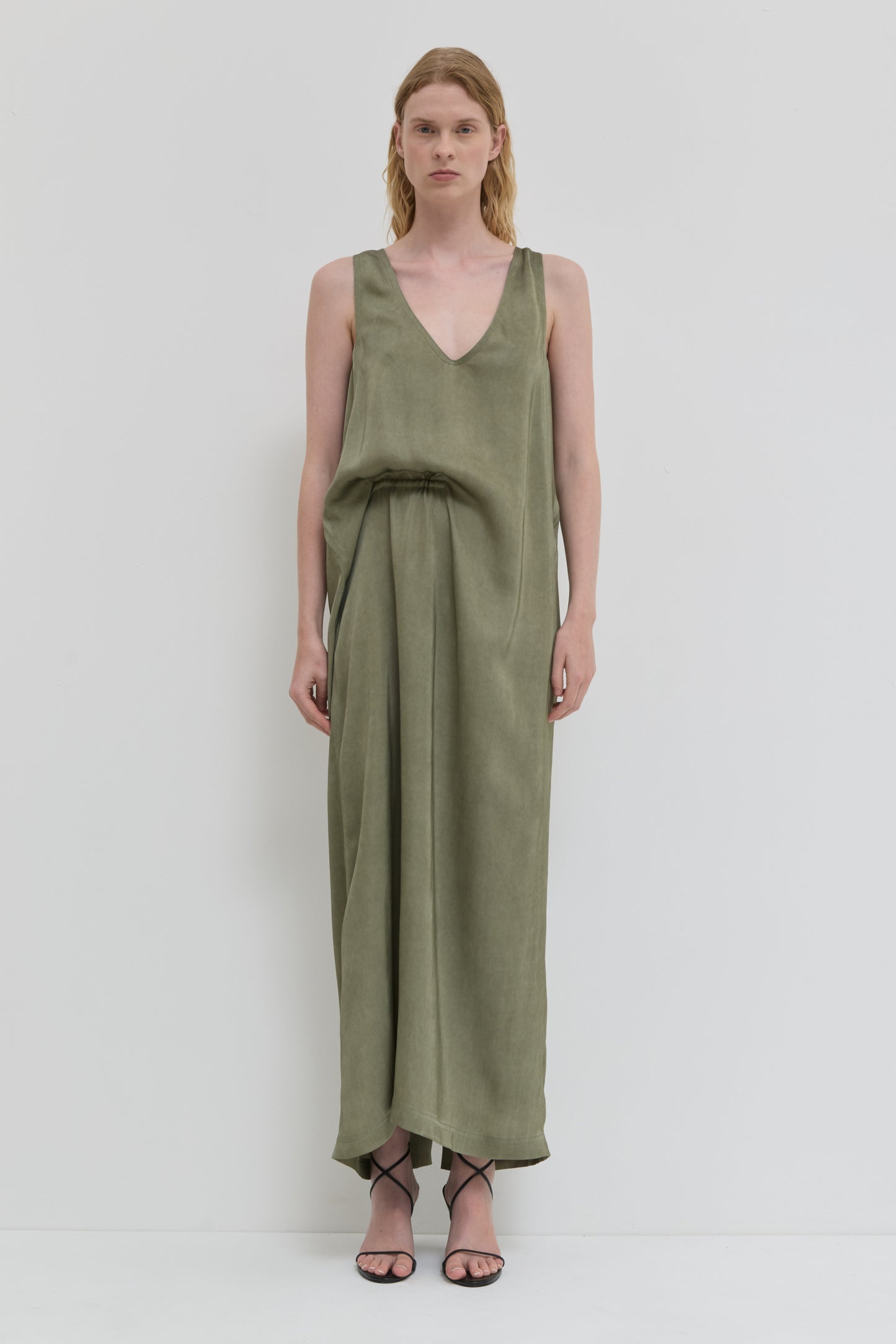 DRESS DALTA 8714-C DARK SAGE
