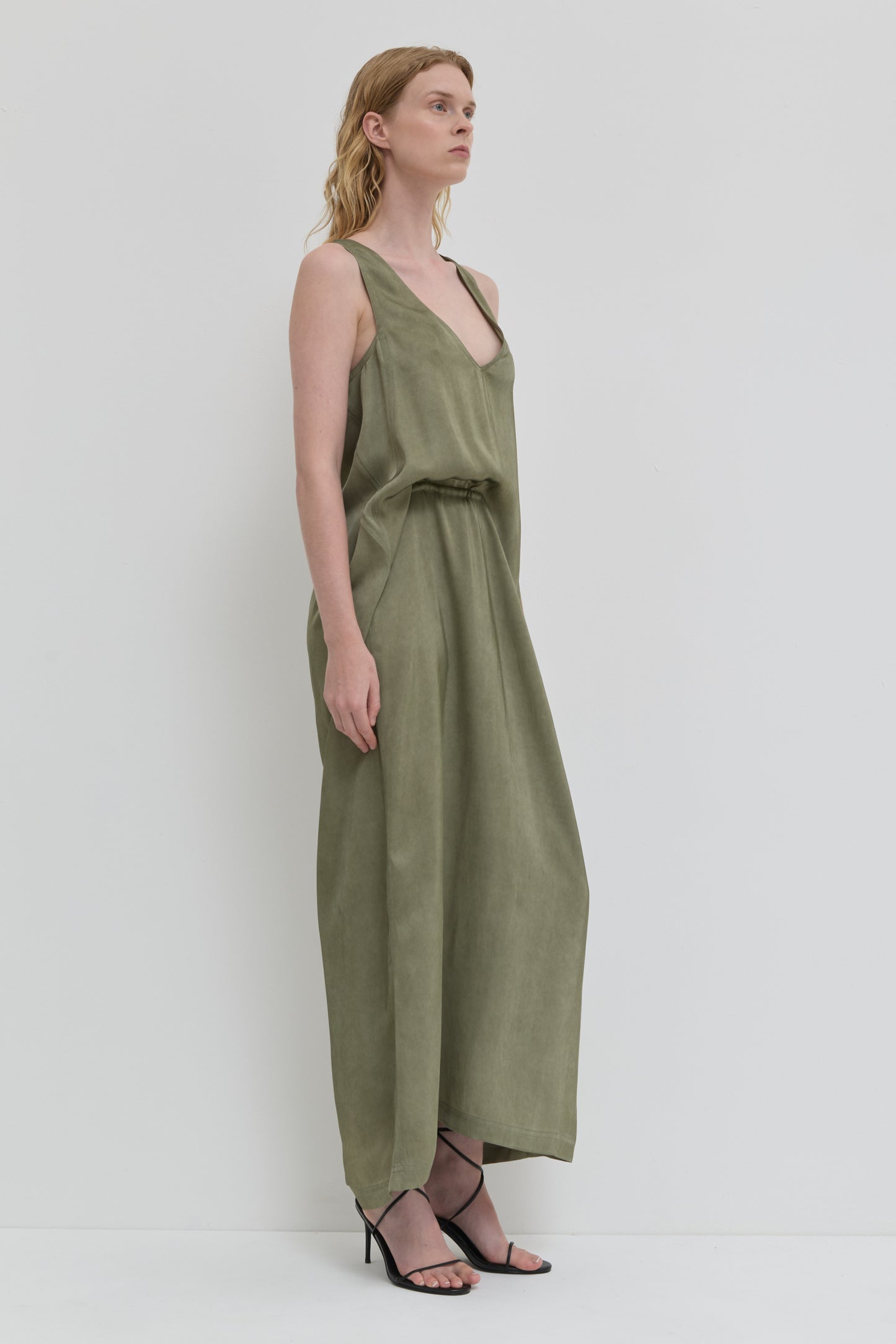 DRESS DALTA 8714-C DARK SAGE