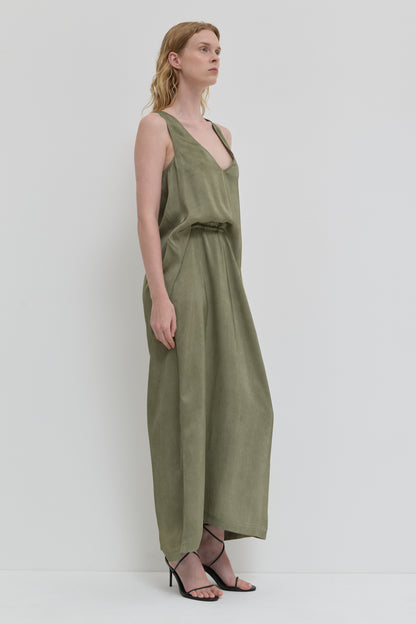 DRESS DALTA 8714-C DARK SAGE