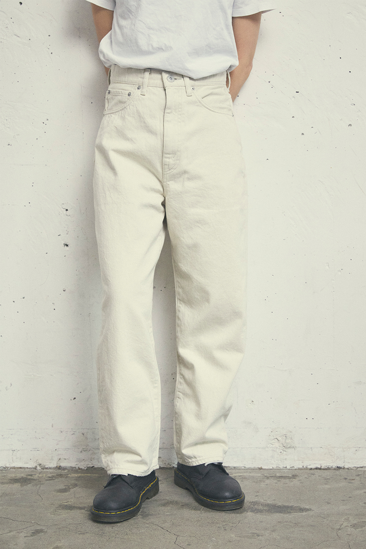 jeans Optima Off White ONE WASH