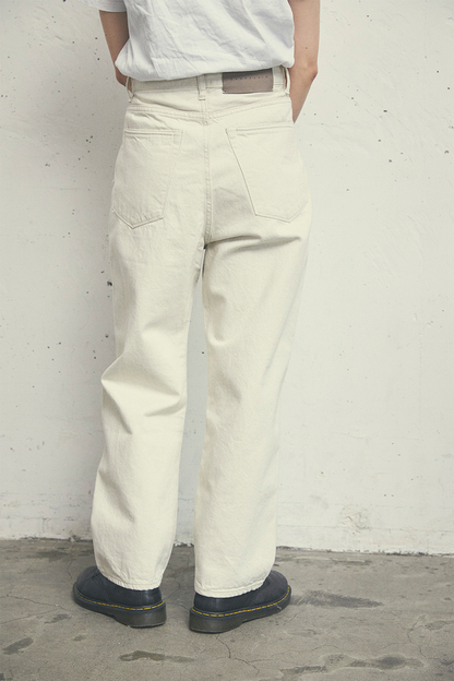 jeans Optima Off White ONE WASH