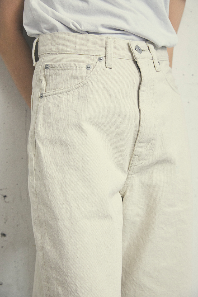 jeans Optima Off White ONE WASH