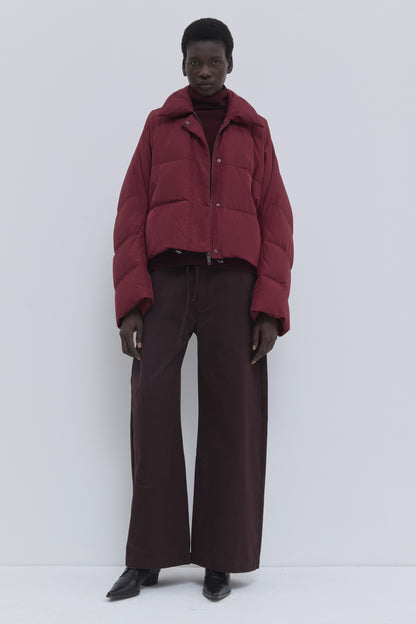 PUFFER JACKET JANI 8947 GARNET