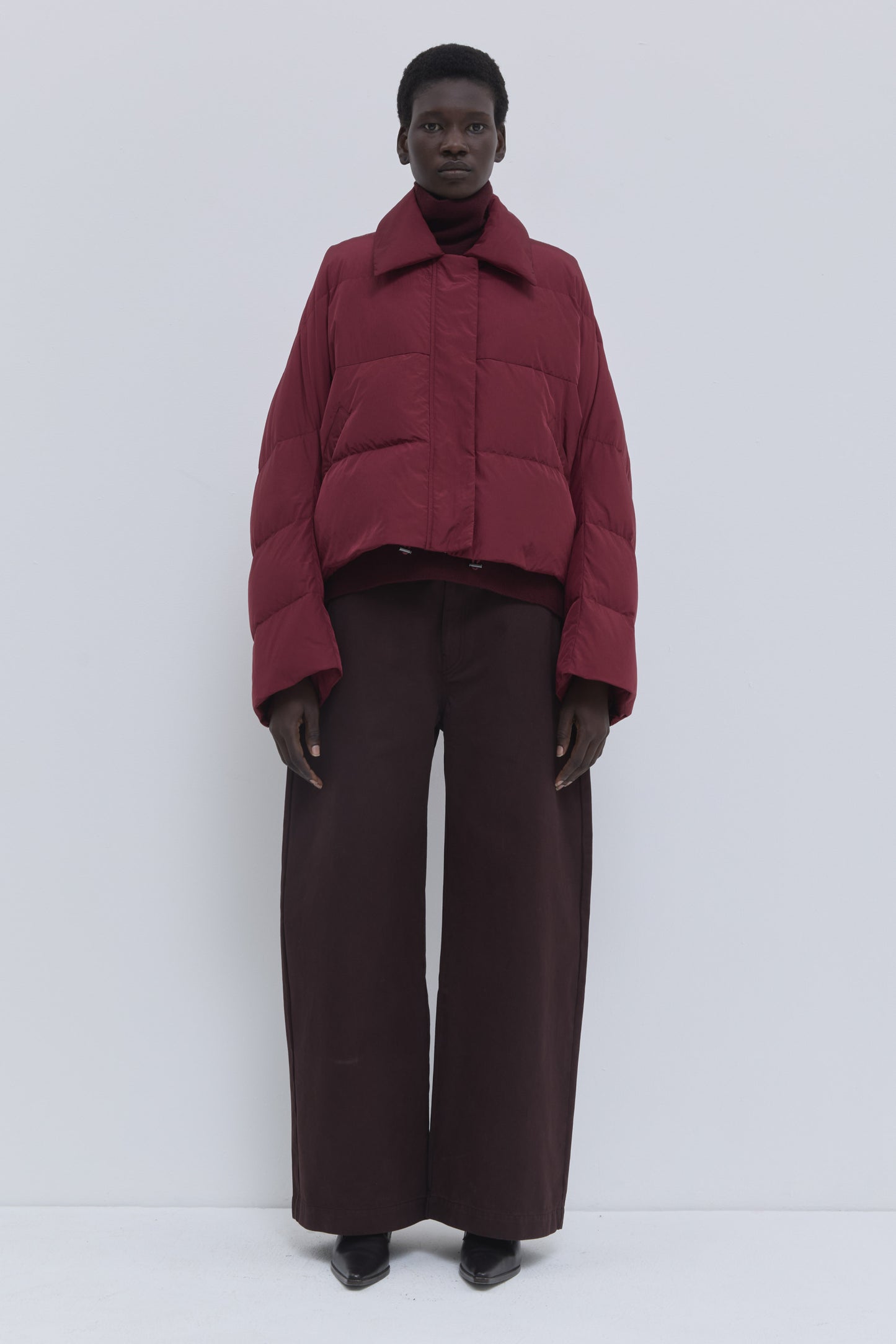 PUFFER JACKET JANI 8947 GARNET