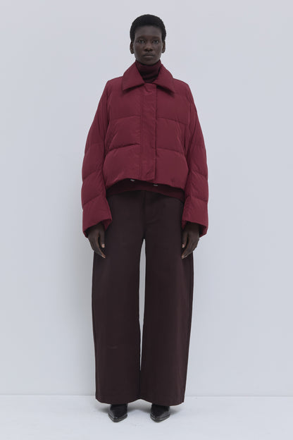 PUFFER JACKET JANI 8947 GARNET