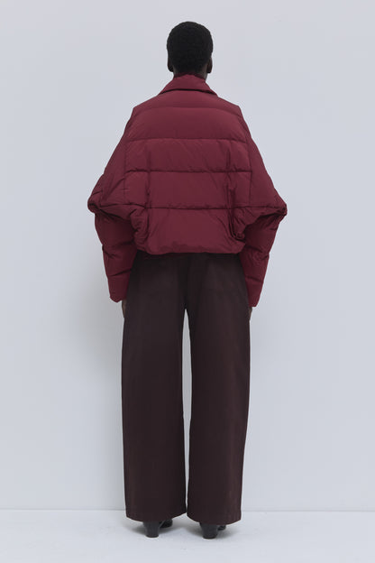 PUFFER JACKET JANI 8947 GARNET