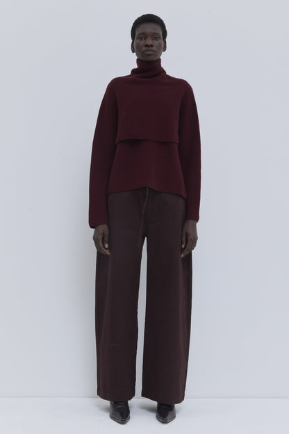 JUMPER KAVIN 8990 GARNET