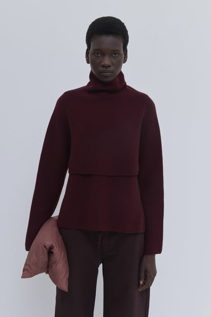 JUMPER KAVIN 8990 GARNET