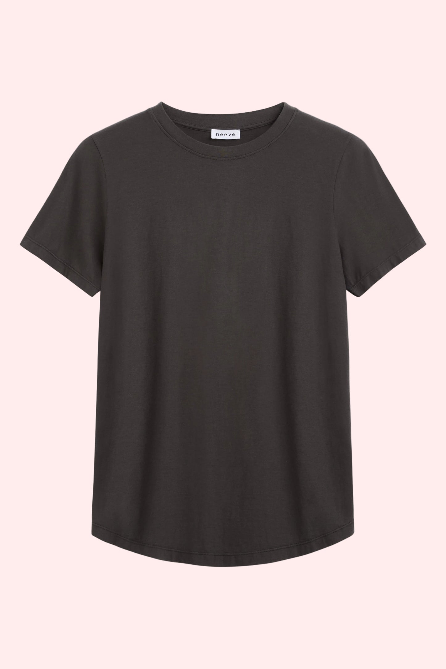 crew-neck t-shirt The Michelle Pitch Black