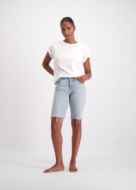 crew-neck t-shirt The Michelle crispy white