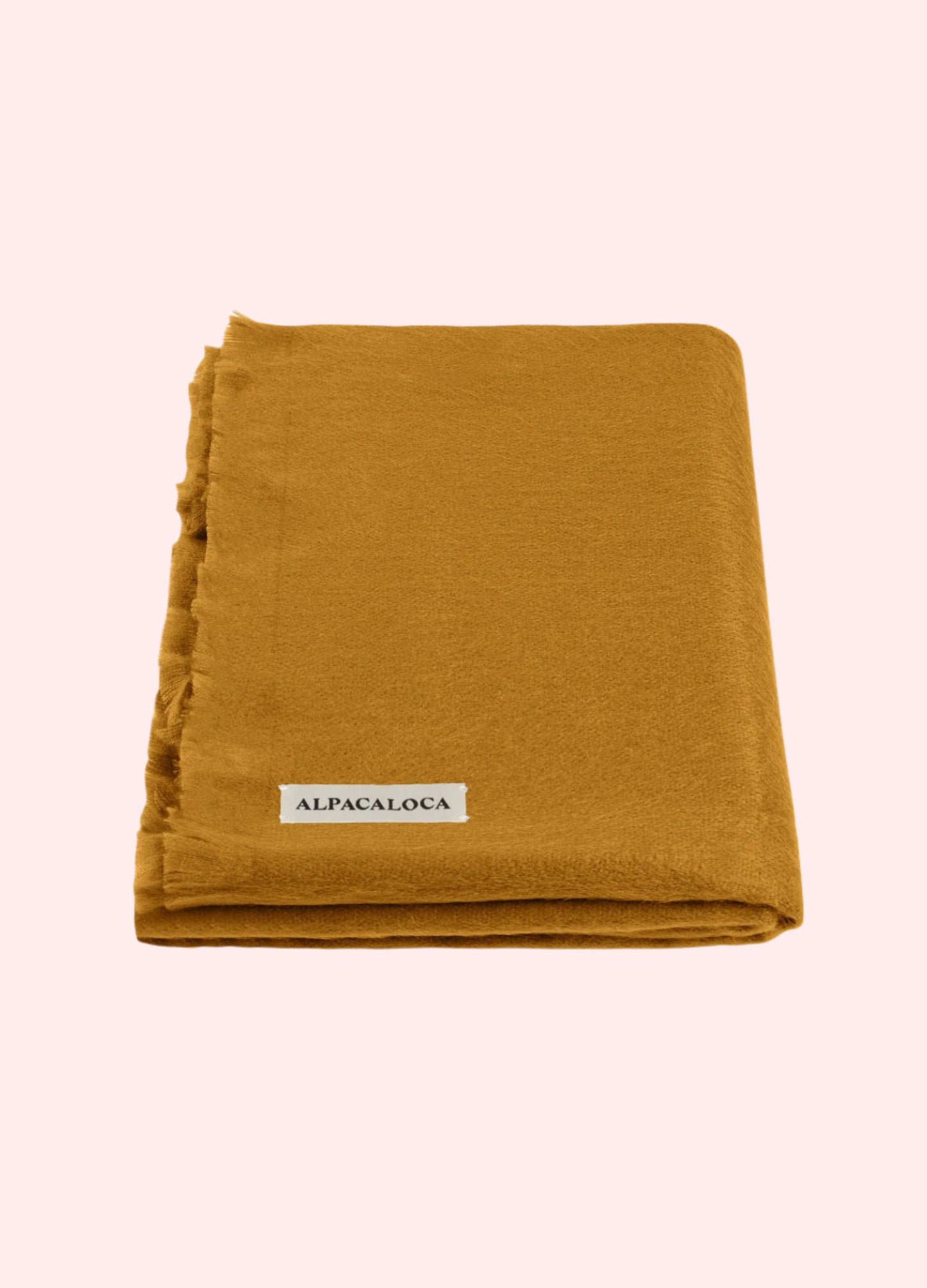 slim scarf Ochre